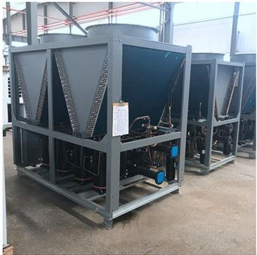 Anuncio publicitario de la pompa de calor de la fuente de aire del CO2 de EVI Compressor Split Heat Pump 15HP