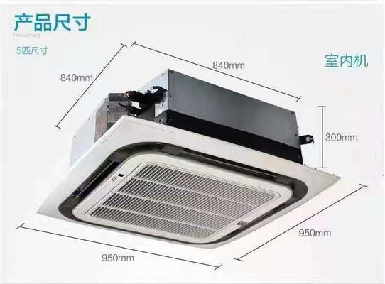 Aire acondicionado partido de enfriamiento y de calefacción 1HP montado en la pared 9000btu R410