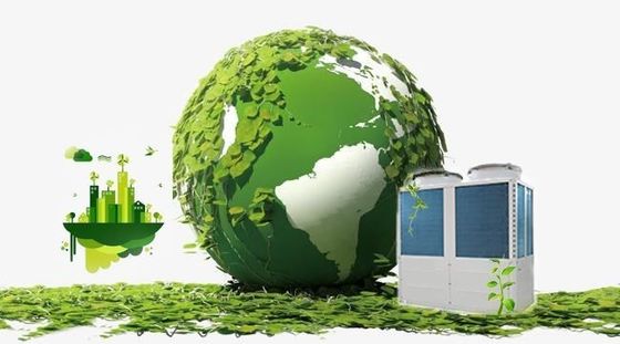 Pompa de calor da alta temperatura comercial del CO2 R744 para la calefacción y el enfriamiento de la casa
