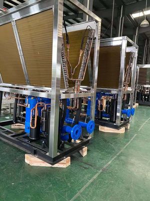 Controlado inteligente de calefacción aire-agua de la mucha altitud del sistema de abastecimiento de agua caliente