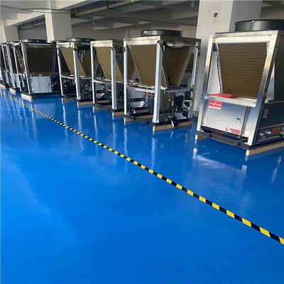 Pompa de calor aire-agua del ₂ de la aleta de aluminio R744 CO 40kw comercial