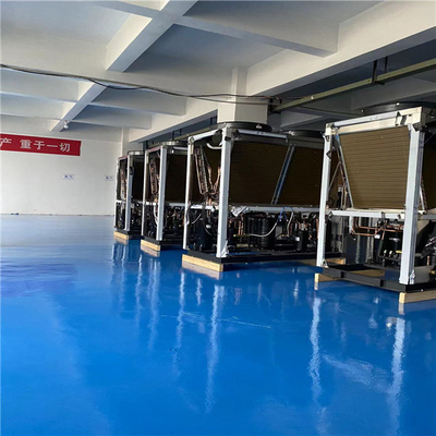 Pompa de calor aire-agua del ₂ de la aleta de aluminio R744 CO 40kw comercial