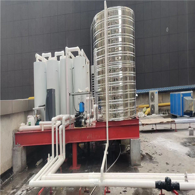 Pompa de calor aire-agua del ₂ de la aleta de aluminio R744 CO 40kw comercial