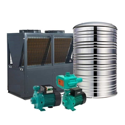 Agua Heater Residential de la pompa de calor de la fuente de aire del CO2 R744 90 grados con el compresor de Dorin