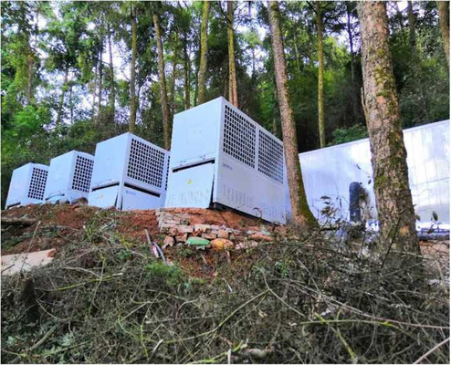 Anuncio publicitario aire-agua de la pompa de calor del CO2 R744 160kW para la agua caliente de enfriamiento de calefacción