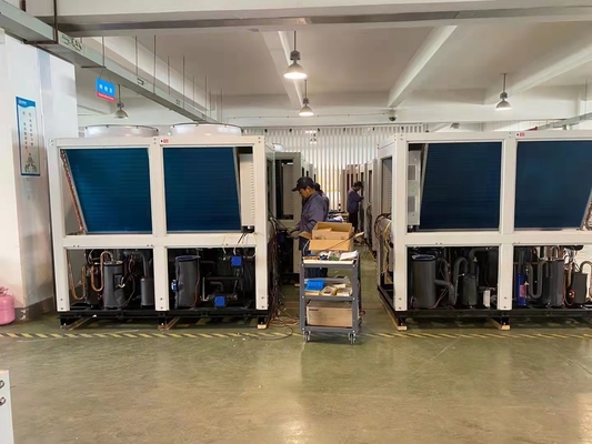 Alta unidad 150Kw de la pompa de calor del POLI de la cascada para el refrigerante de R410A R134a