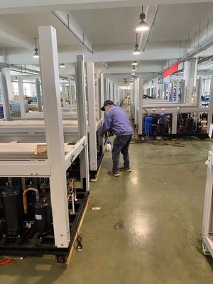 Alta unidad 150Kw de la pompa de calor del POLI de la cascada para el refrigerante de R410A R134a
