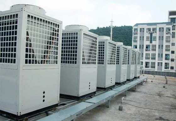 pompa de calor de la fuente de agua del CO2 160Kw para la calefacción de la universidad de la escuela y la agua caliente